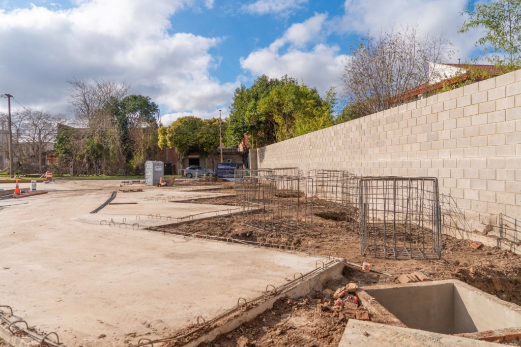 Avanza la construcción de la nueva terminal de colectivos de media distancia   