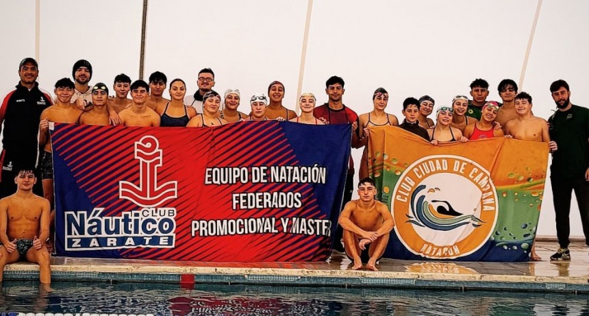 La Natación del Club Ciudad tuvo una jornada de mucha y variada actividad