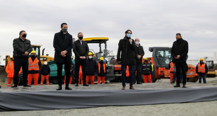 Kicillof particip&oacute; del reinicio de obras del Corredor del Atl&aacute;ntico junto al presidente Alberto Fern&aacute;ndez