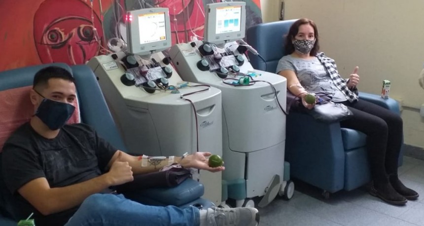 LAS SUPERHERO&Iacute;NAS DE LA DONACI&Oacute;N DE PLASMA EN LA PROVINCIA 