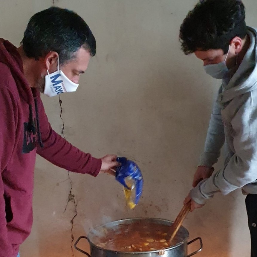 Alejo Sarna destac&oacute; la solidaridad de los Campanenses durante la pandemia.
