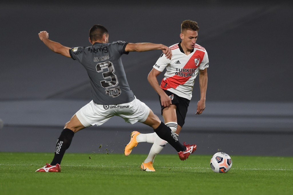 RIVER PLATE FUE SUPERADO POR ATLETICO MINEIRO 1 A 0