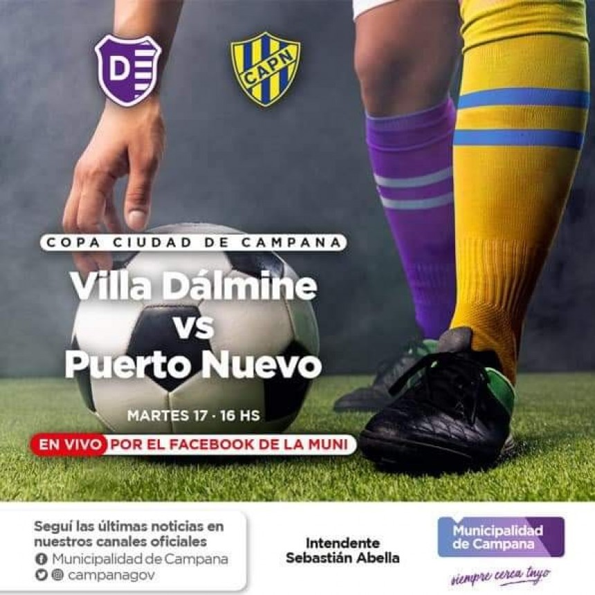 SE JUEGA LA COPA CIUDAD DE CAMPANA