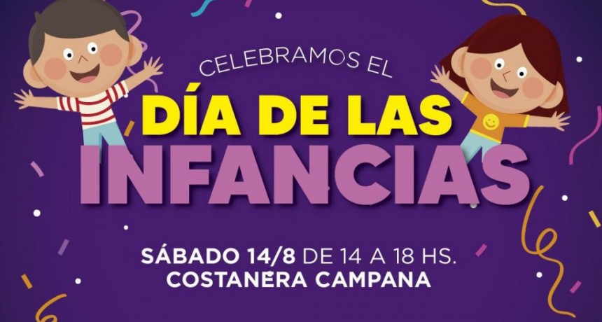 Este sábado, la nueva Costanera se llenará de colores para celebrar el Día de las Infancias