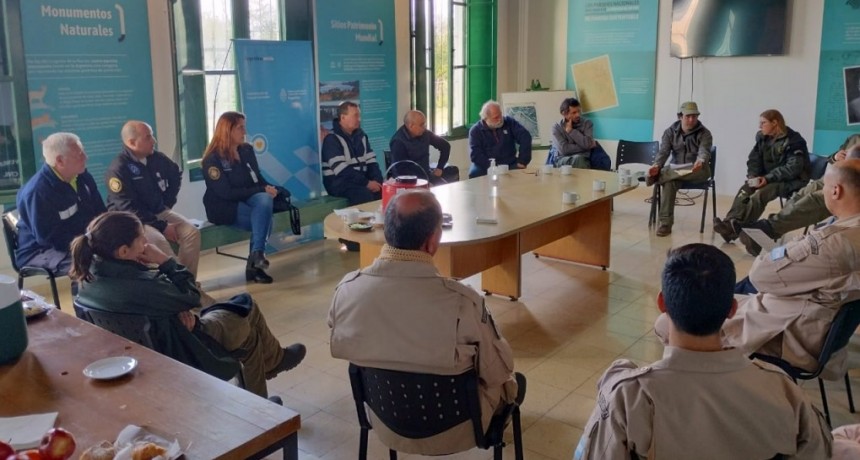 Defensa Civil integra el Centro de Operaciones y Emergencias del Parque Nacional Ciervo de los Pantanos