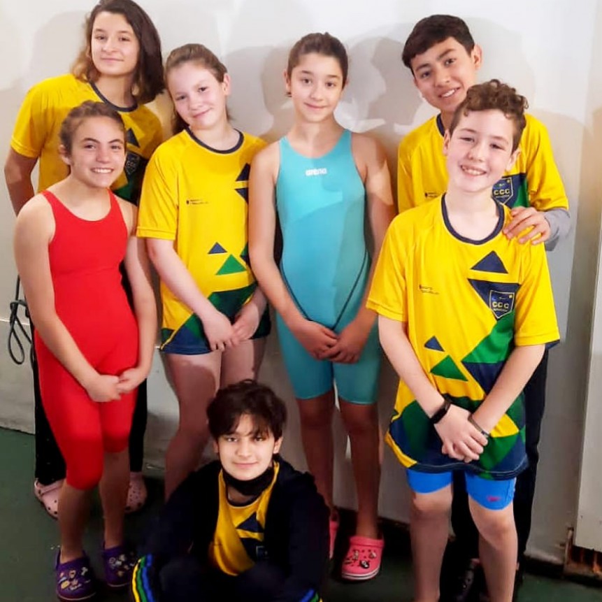 Natación: el equipo Federado del Club Ciudad compitió en San Fernando