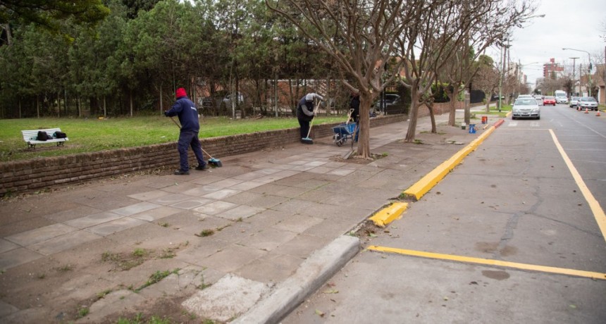 Avanza la repavimentación de las calles por donde pasó el nuevo gasoducto