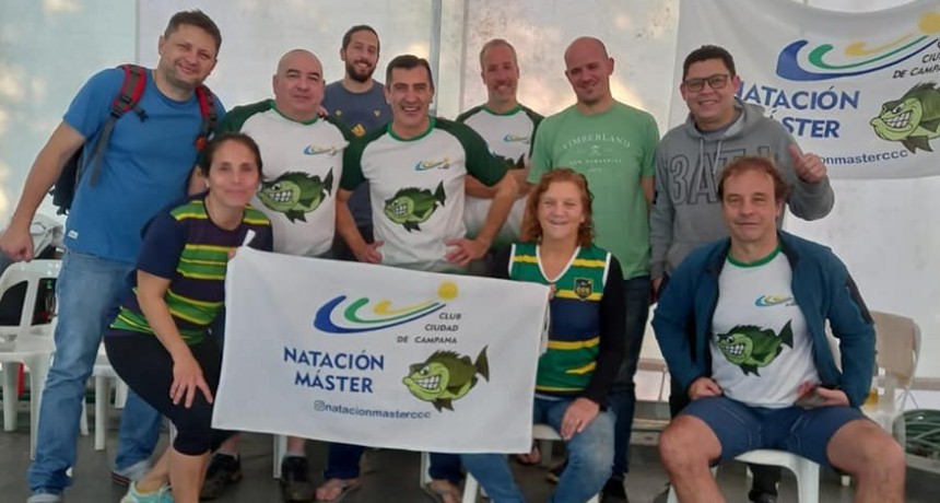 Natación: el equipo Máster del CCC lidera el Grand Prix de FANNBA