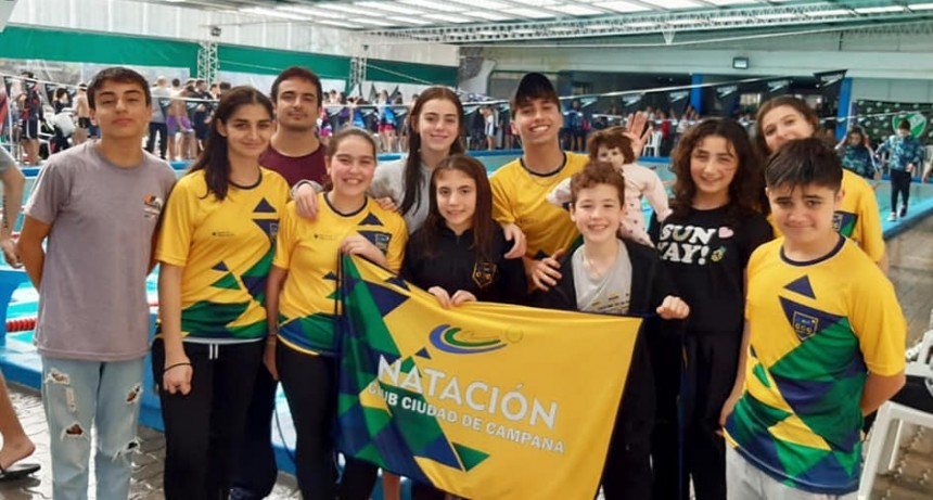 Natación: el equipo del C.C.C participó de la 2ª fecha del Campeonato Provincia de FANNBA
