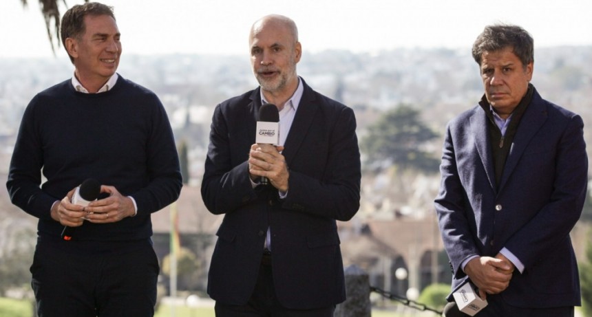 Manes expresó su apoyo a Rodríguez Larreta y Santilli