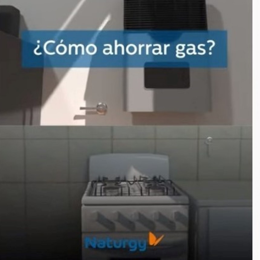 Todos podemos lograr un consumo responsable y seguro del gas natural en nuestros hogares
