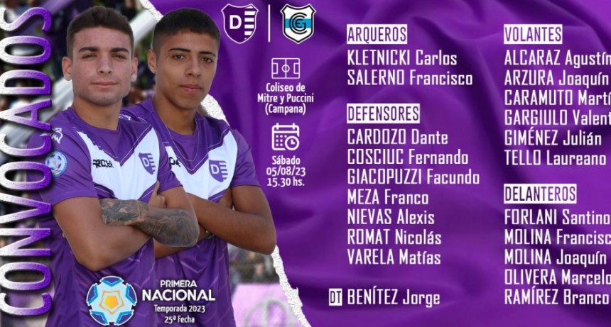 Villa Dálmine en busca del esperado triunfo