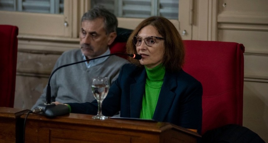 El H.C.D homenajeó a María Luján Modarelli