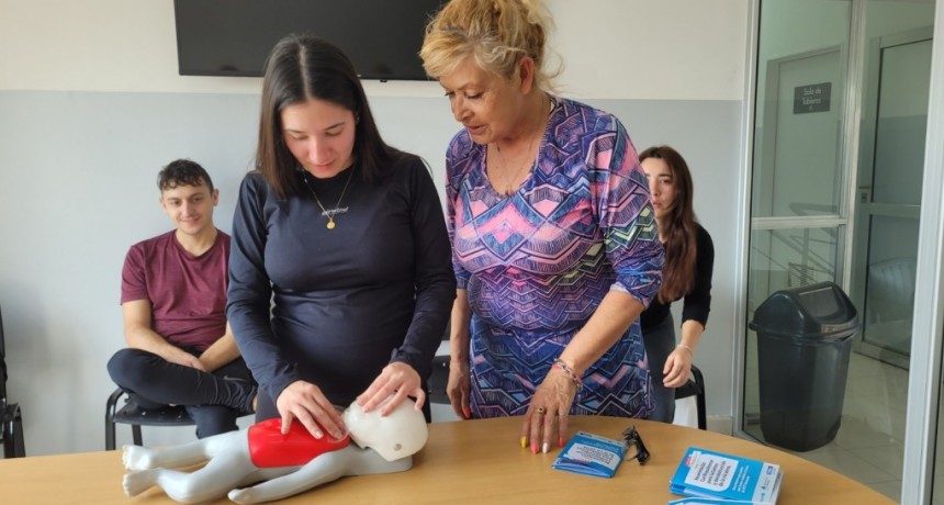 El Municipio brindará una nueva capacitación sobre RCP para cuidadores y familiares de menores de 12 meses
