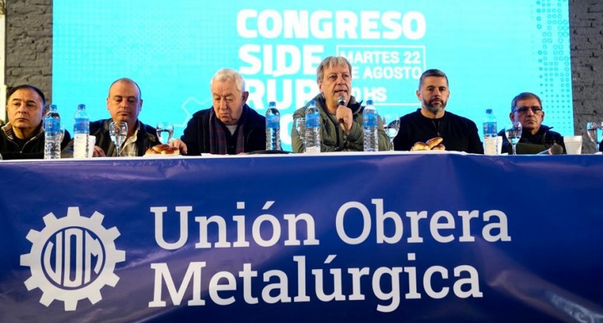 U.O.M: Furlán encabezó el Congreso Nacional en Campana