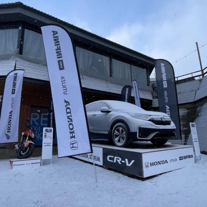 HONDA DICE PRESENTE JUNTO A YPF INFINIA EN UN EXCLUSIVO ESPACIO EN BARILOCHE