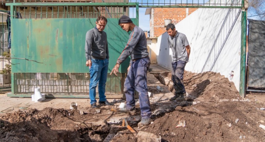 Plan de conexiones cloacales domiciliarias: el Municipio conecta a dos familias por día a la red