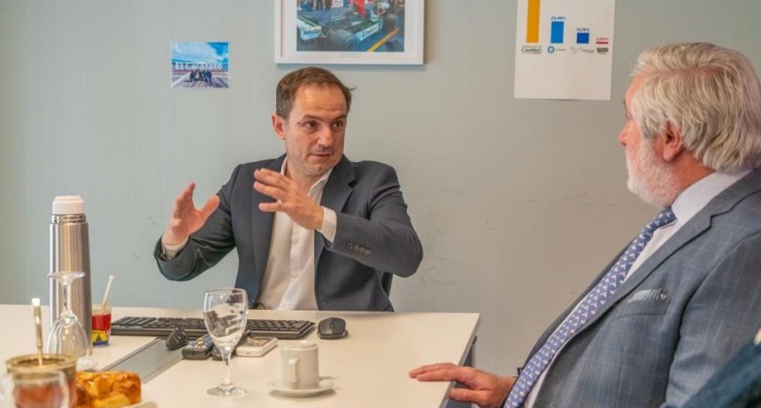 EL INTENDENTE ABELLA RECIBIÓ AL JEFE DE LOS FISCALES PROVINCIALES