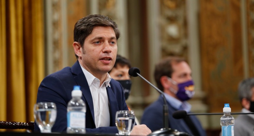 Kicillof: "Cuando se trata de la vida, tenemos que tomar las decisiones que cuidan la salud"