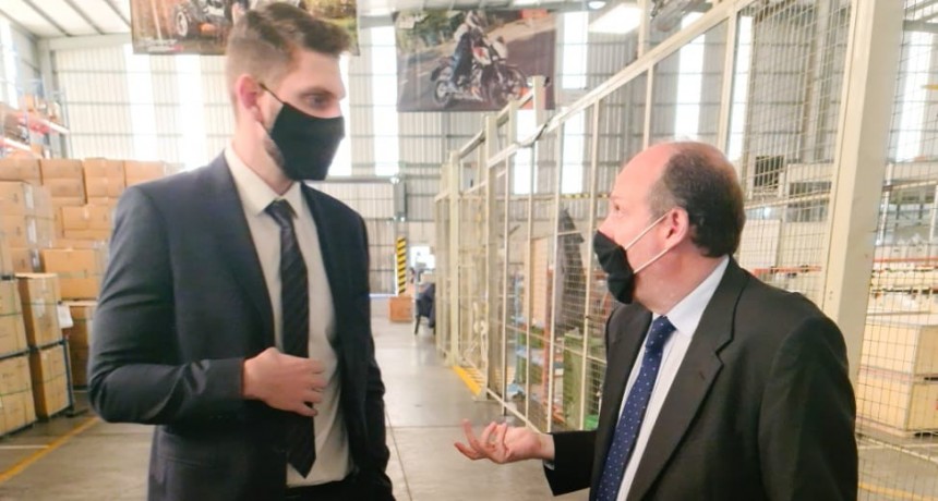 Roses destac&oacute; la importancia de la inversi&oacute;n del grupo SIMPA para Campana