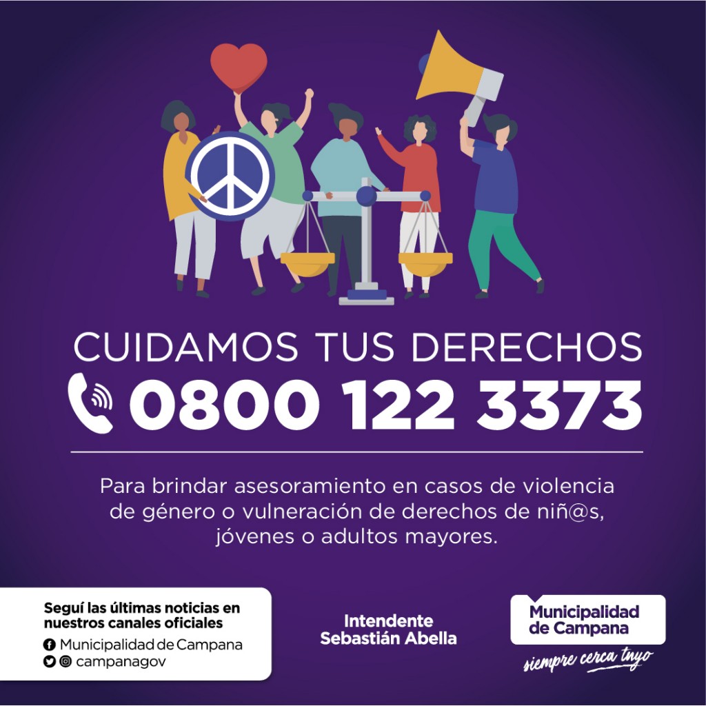 Ya funciona la línea de escucha y contención ante casos de vulnerabilidad de derechos y violencias de género
