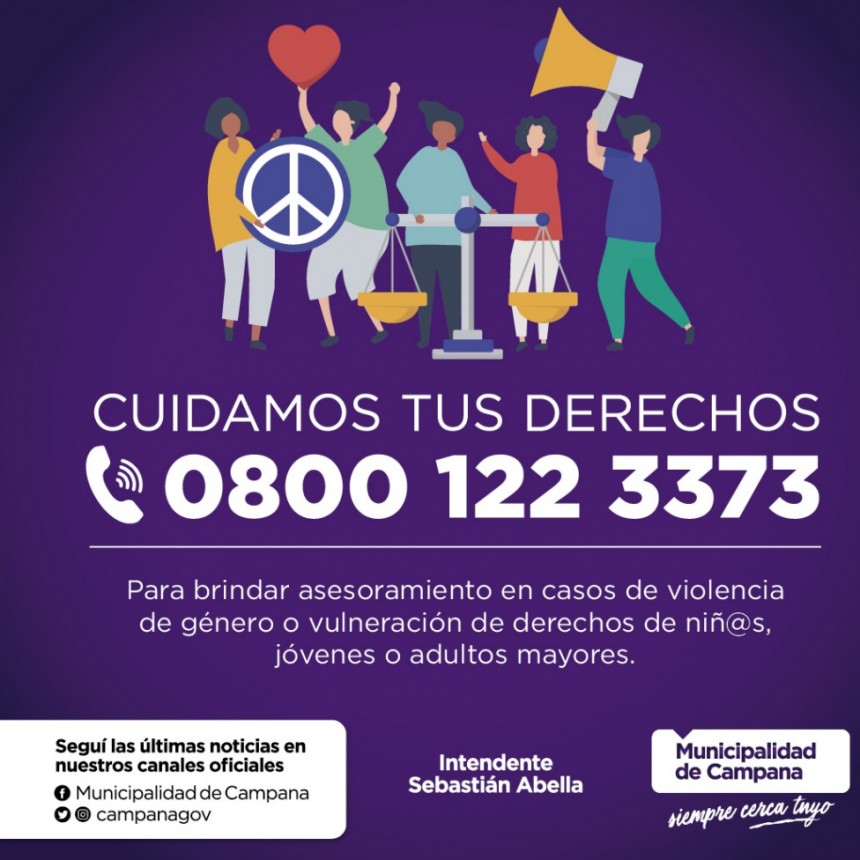 Ya funciona la línea de escucha y contención ante casos de vulnerabilidad de derechos y violencias de género