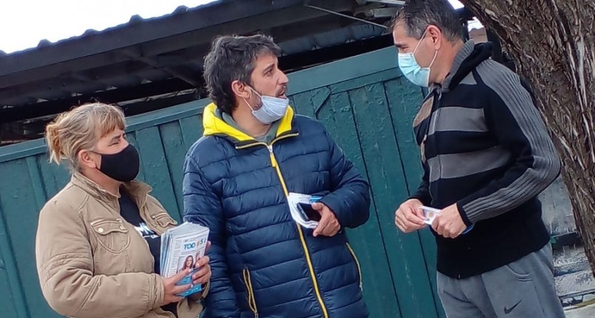 Varela : El empleo, la inseguridad y las cloacas, una preocupación de los vecinos y vecinas