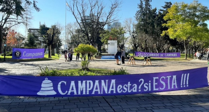 Facundo Arona : trabajamos mucho por el Fútbol Infantil de Campana