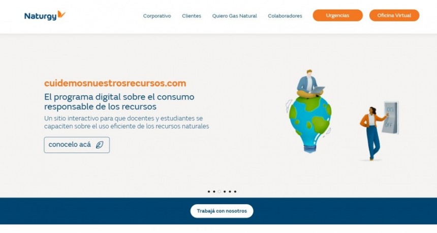 Naturgy presenta su nuevo sitio web