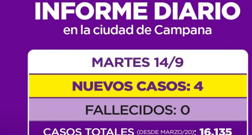 INFORME DE LA SECRETARIA DE SALUD DE LA MUNICIPALIDAD DE CAMPANA