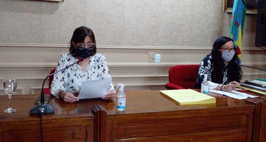 Se realizó la sesión ordinaria del Honorable Concejo Deliberante