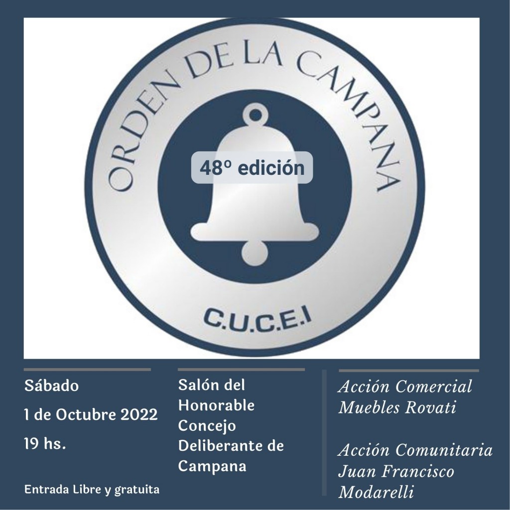 Se prepara una nueva edición de la Orden de la Campana