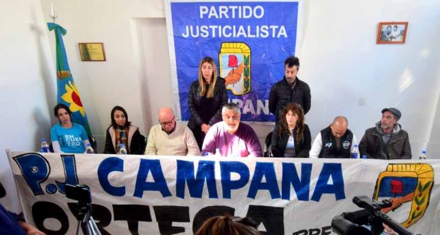 EL PARTIDO JUSTICIALISTA DE CAMPANA REPUDIÓ  EL ATENTADO CONTRA LA VICEPRESIDENTA