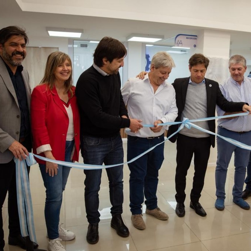 Abel Furlán y Axel Kicillof reinauguraron el Sanatorio Vandor