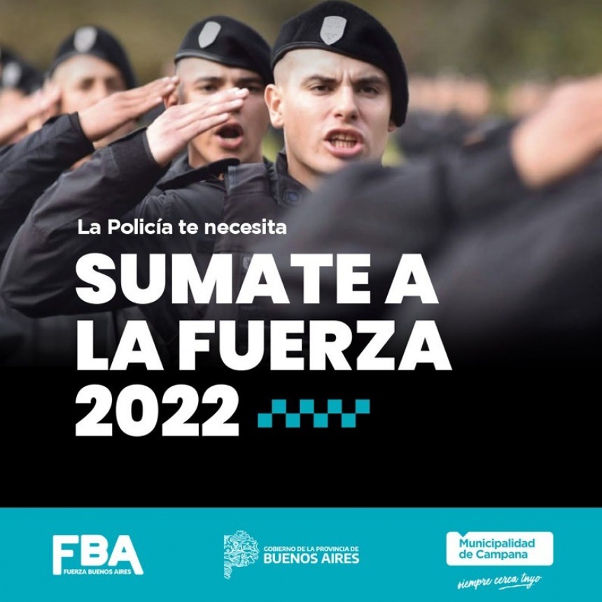 Detallan los requisitos para ingresar a la Policía Bonaerense