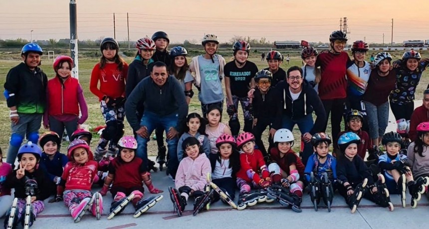 SAN CAYETANO TIENE SU EQUIPO DE PATÍN EN VELOCIDAD