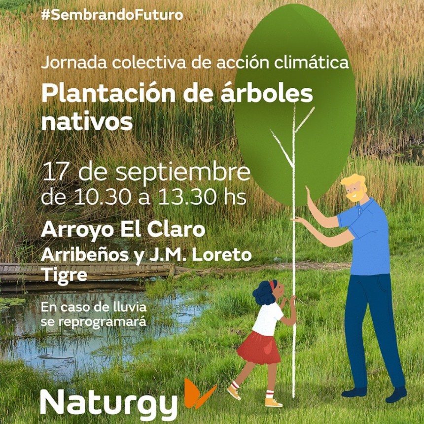 El programa Sembrando Futuro de Naturgy estará presente en Tigre