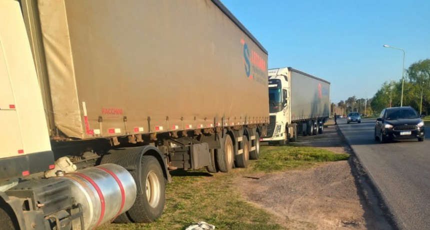 Av. Alfonsín: secuestran más camiones que incumplen con la prohibición de tránsito pesado