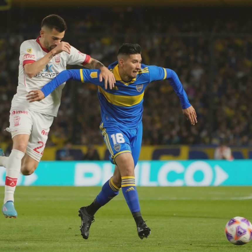 Huracán le sopló el empate a Boca Juniors en la Bombonera