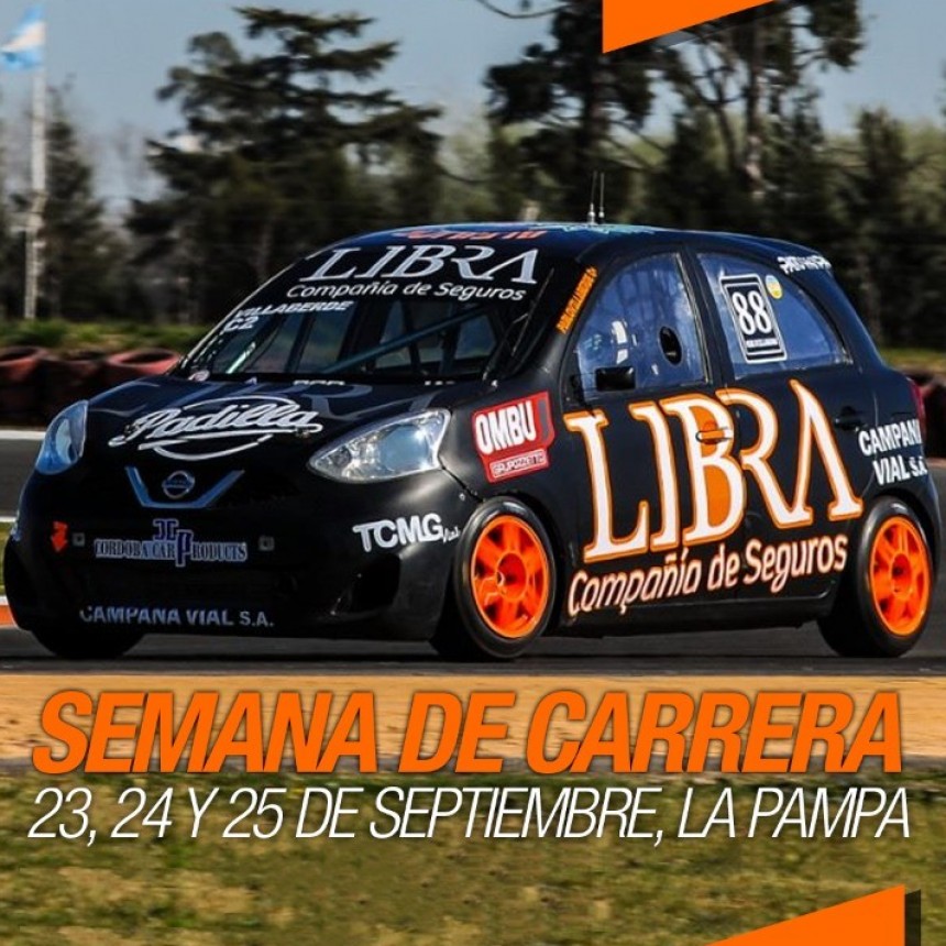 Pablo Villaberde estará compitiendo este fin de semana en La Pampa