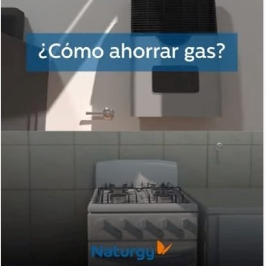 Campaña educativa para promover el consumo responsable del gas natural en los hogares