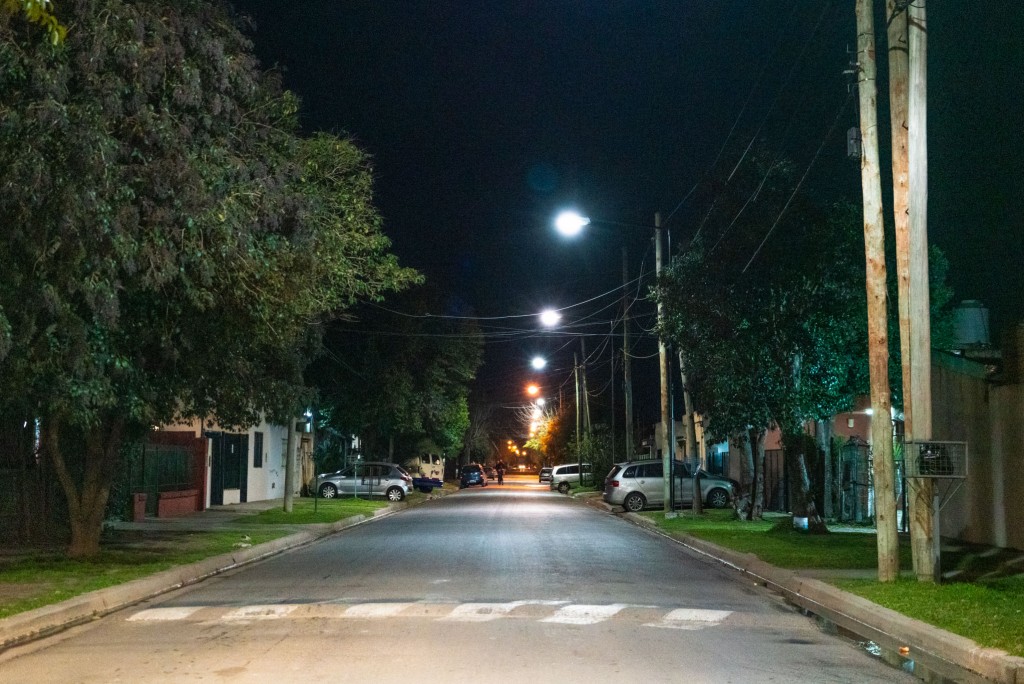 Los barrios de Campana, con más y mejor iluminación