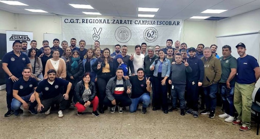 La CGT regional respaldó el llamado a unidad de Alejo Sarna