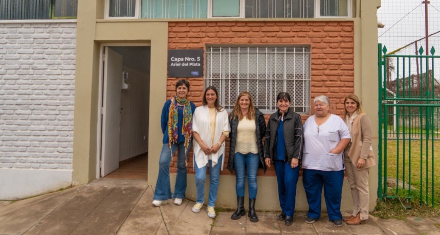 El Centro de Salud de Ariel del Plata retoma la atención en primeros auxilios