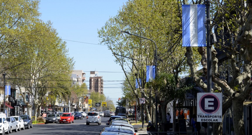 Las banderas argentinas se suman a la renovación de la Mitre
