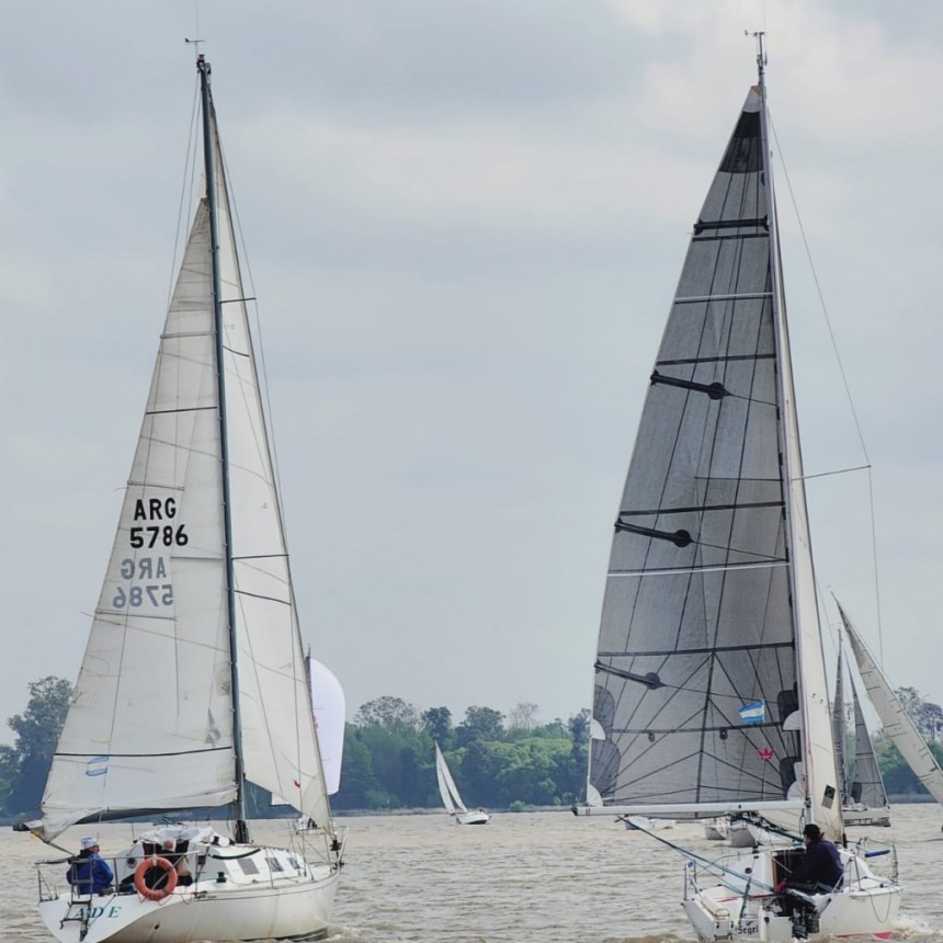 Yachting : los representantes del C.B.C compitieron en Zárate