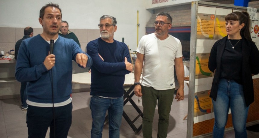 Abella se reunió con la Agrupación Melo y llamó a “redoblar esfuerzos para tener mayor representatividad en el HCD”