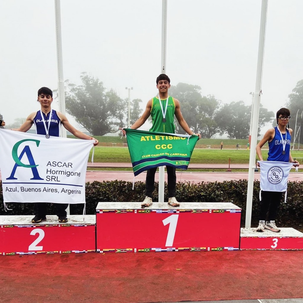 El Club Ciudad de Campana cosechó 8 medallas en el Campeonato Provincial U20