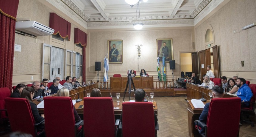 El Concejo Deliberante efectuó una doble sesión este jueves