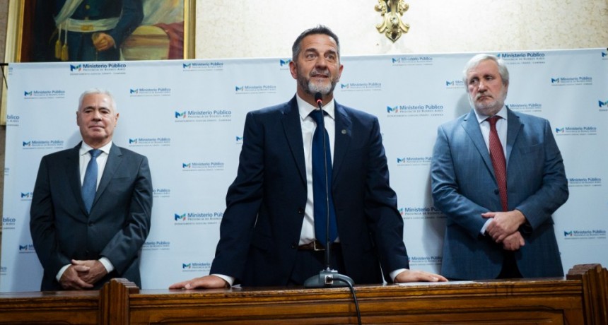 Abella acompañó la jura del nuevo Fiscal General
